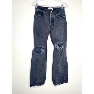Abercrombie & Fitch 90s Baggy Low Rise Jeans Black